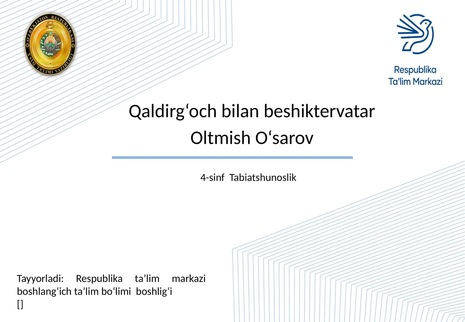 Qaldirg‘och bilan beshiktervatar 1