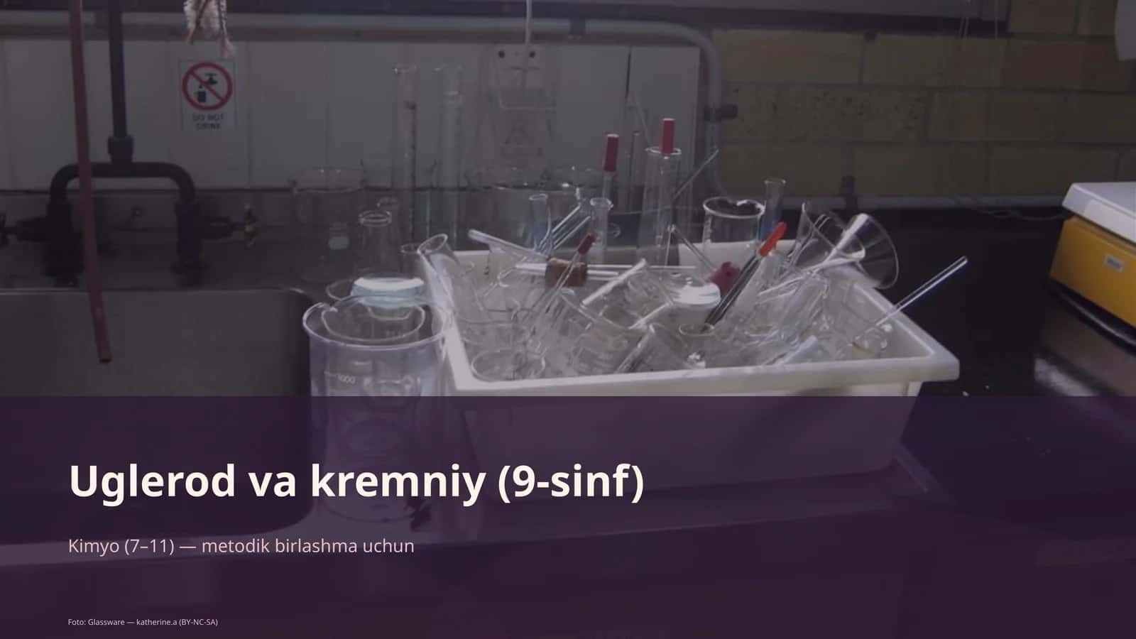 Uglerod va kremniy (9-sinf) 1