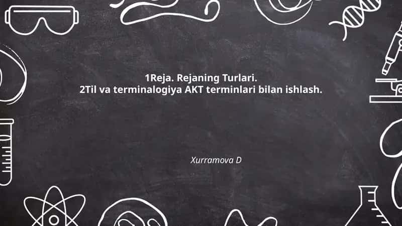 Rejaning Turlari 1