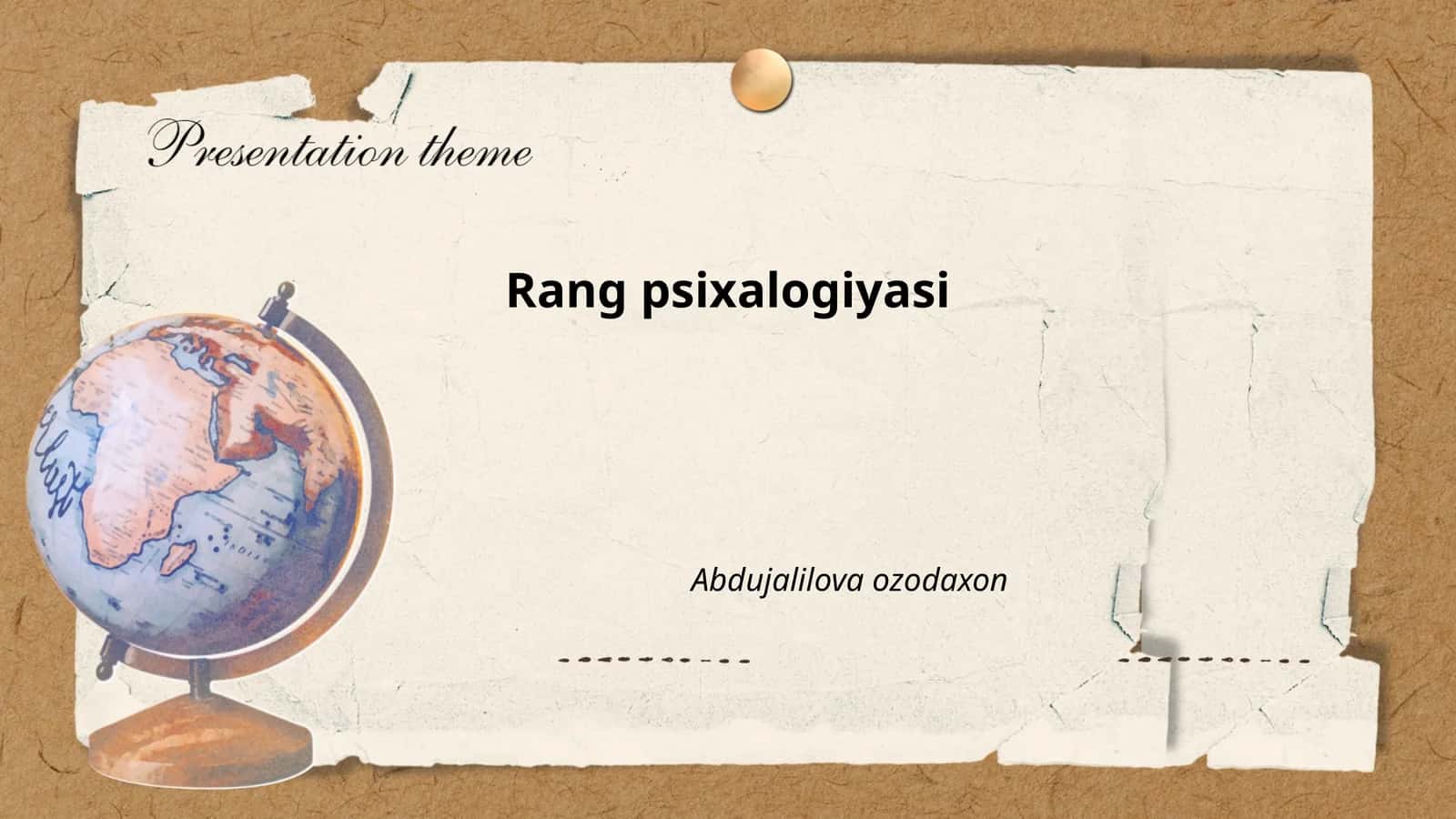 Rang psixalogiyasi 1