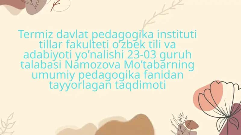 Korreksion pedagogika asoslari 1