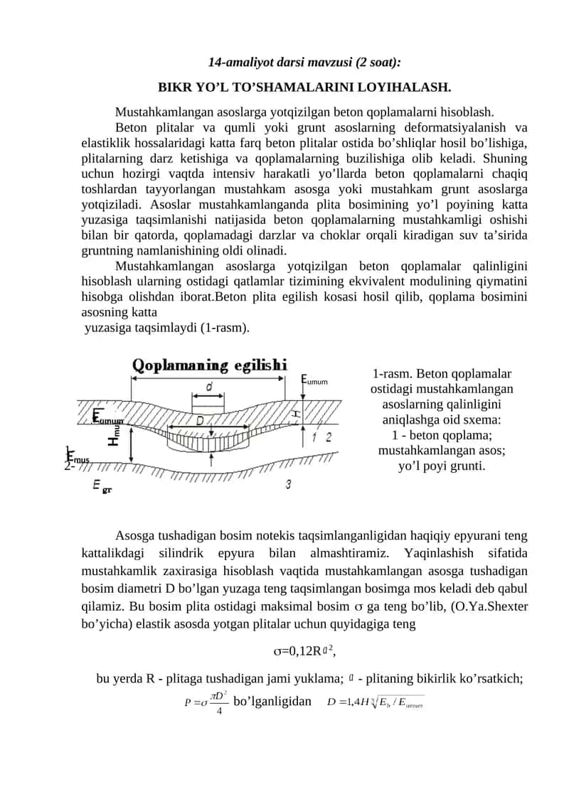 Mustahkamlangan Beton Qoplamalari 1