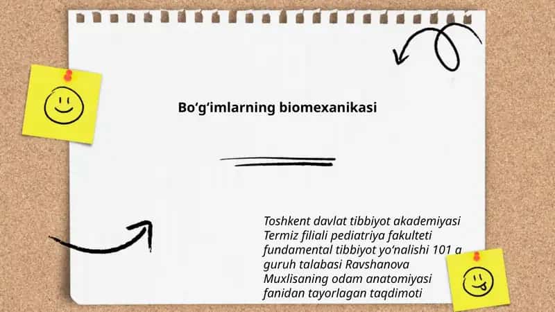 Boʻgʻimlarning biomexanikasi 1