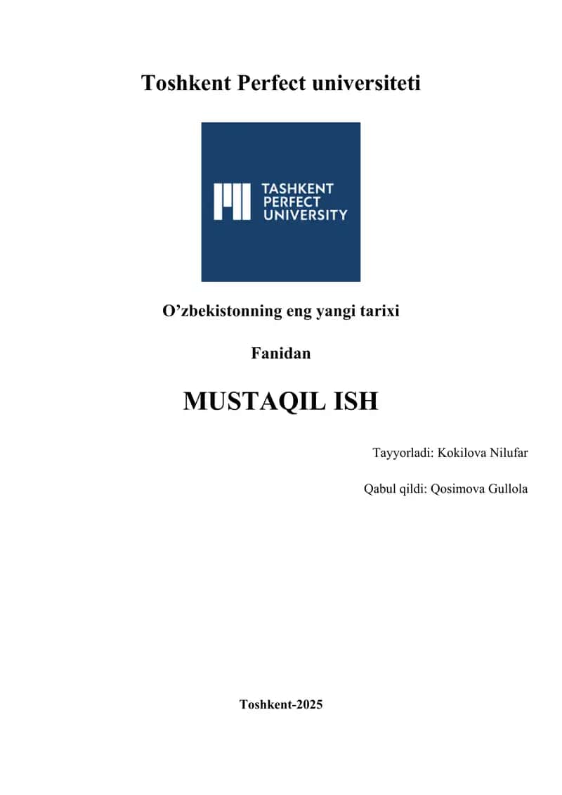 O'zbekistonda ta'lim sohasida amalga oshilayotgan islohotlar 1