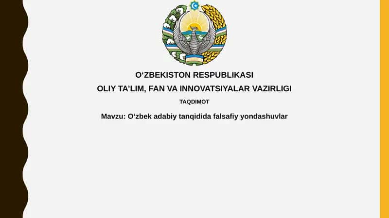 O'zbek adabiy tanqidi 1