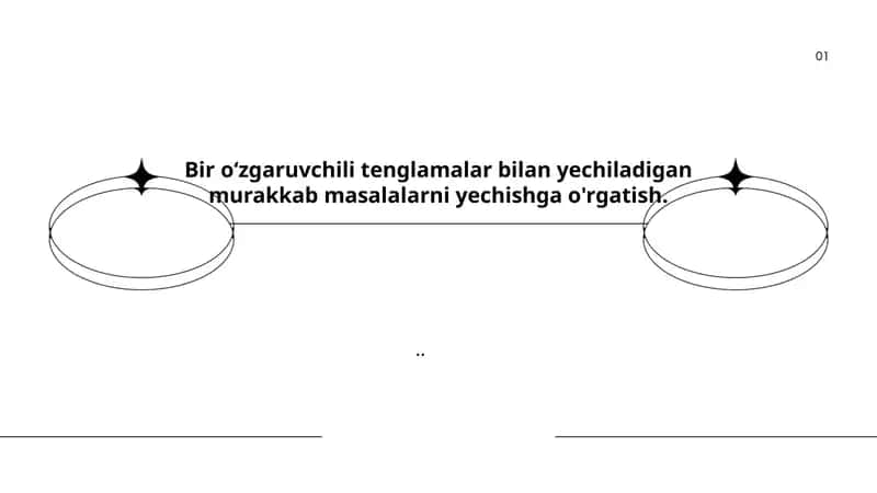 Tenglama tushunchasi va uning ta'rifi 1