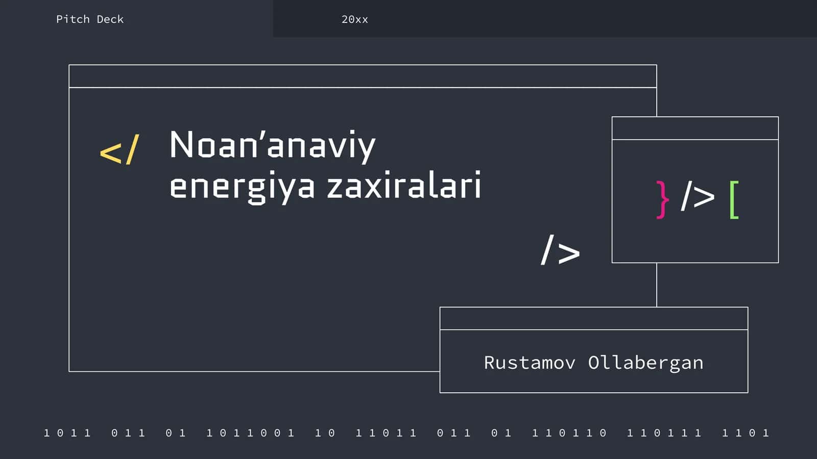 Noanʼanaviy energiya zaxiralari 1