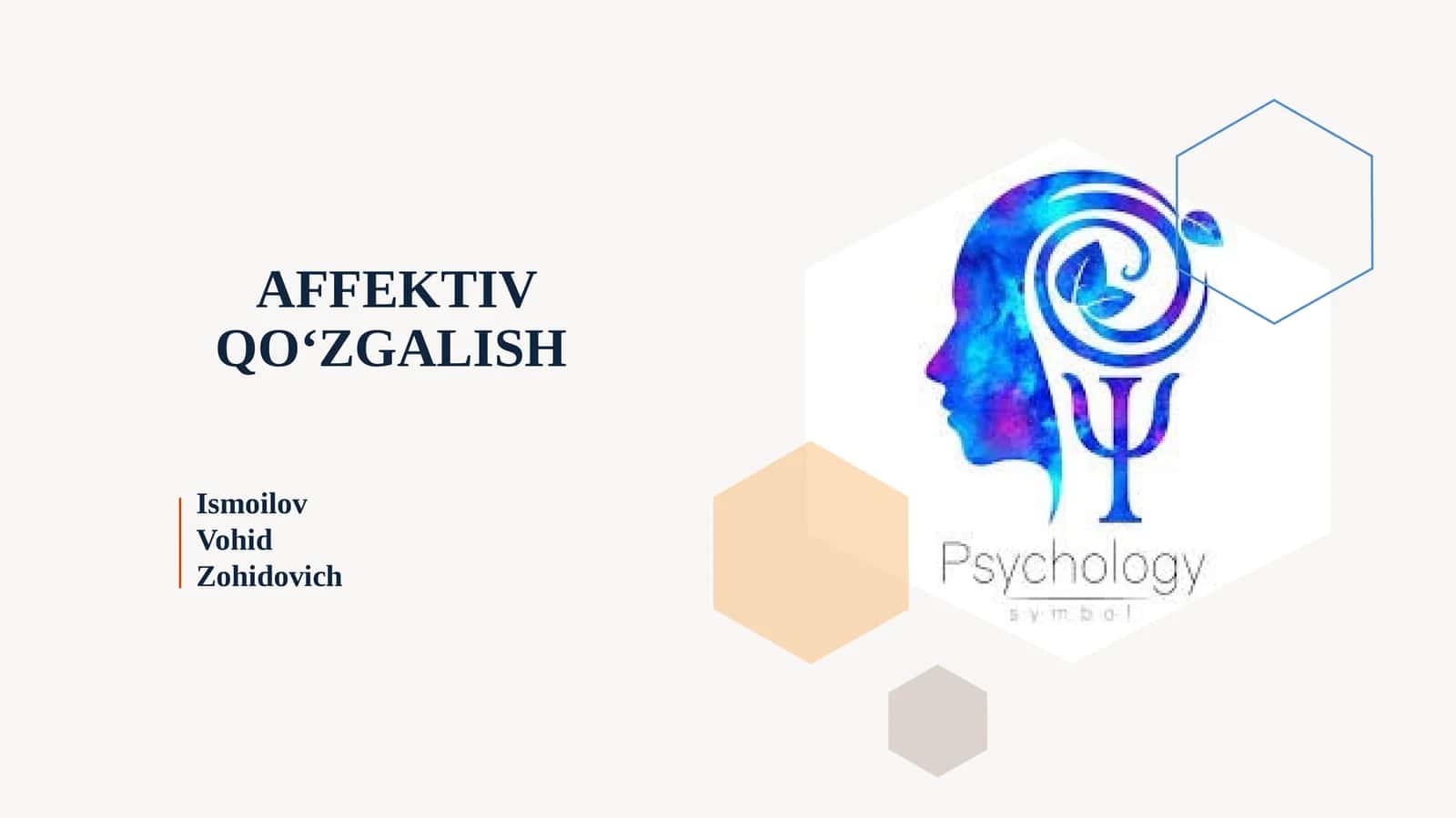 AFFEKTIV QO‘ZGALISH 1