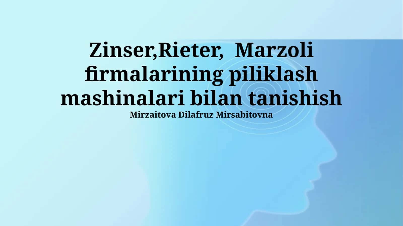 Marzoli компаниясининг тараш машиналари 1