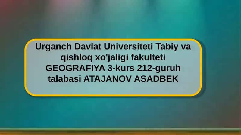 Nomoddiy Madaniy meros tushunchasi 1