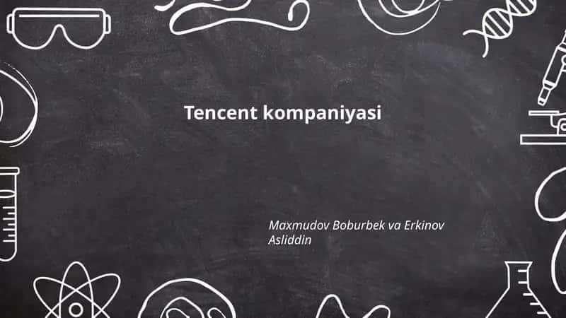 Tencent kompaniyasi 1