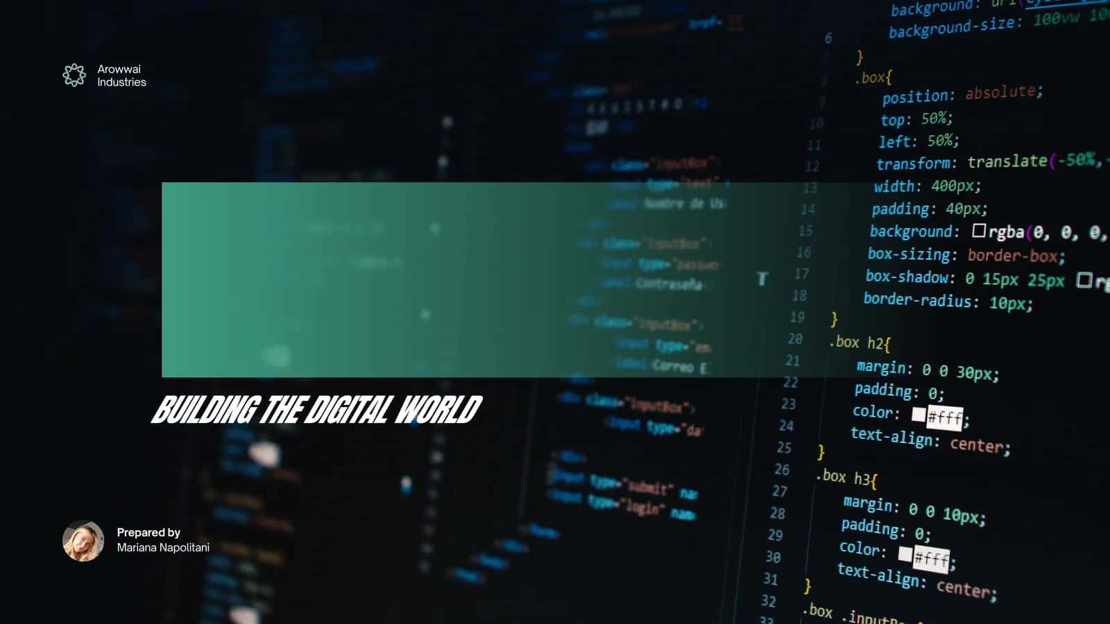 Web Developer 1