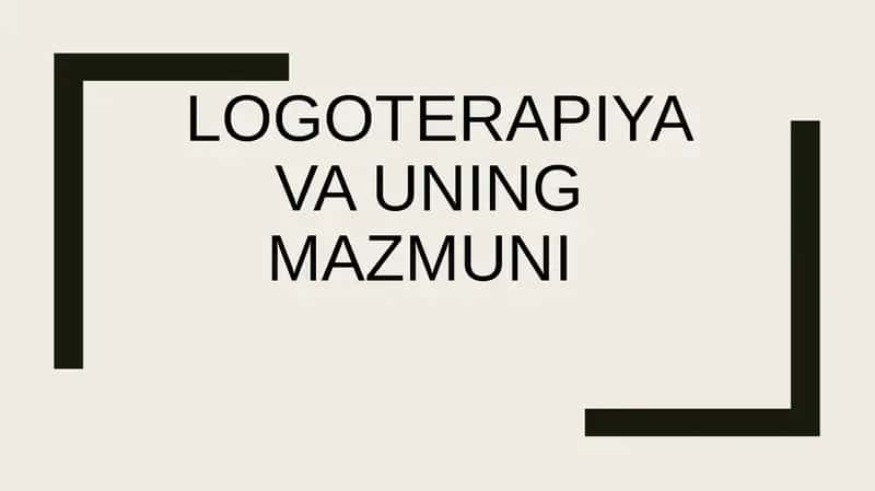 Logoterapiya 1