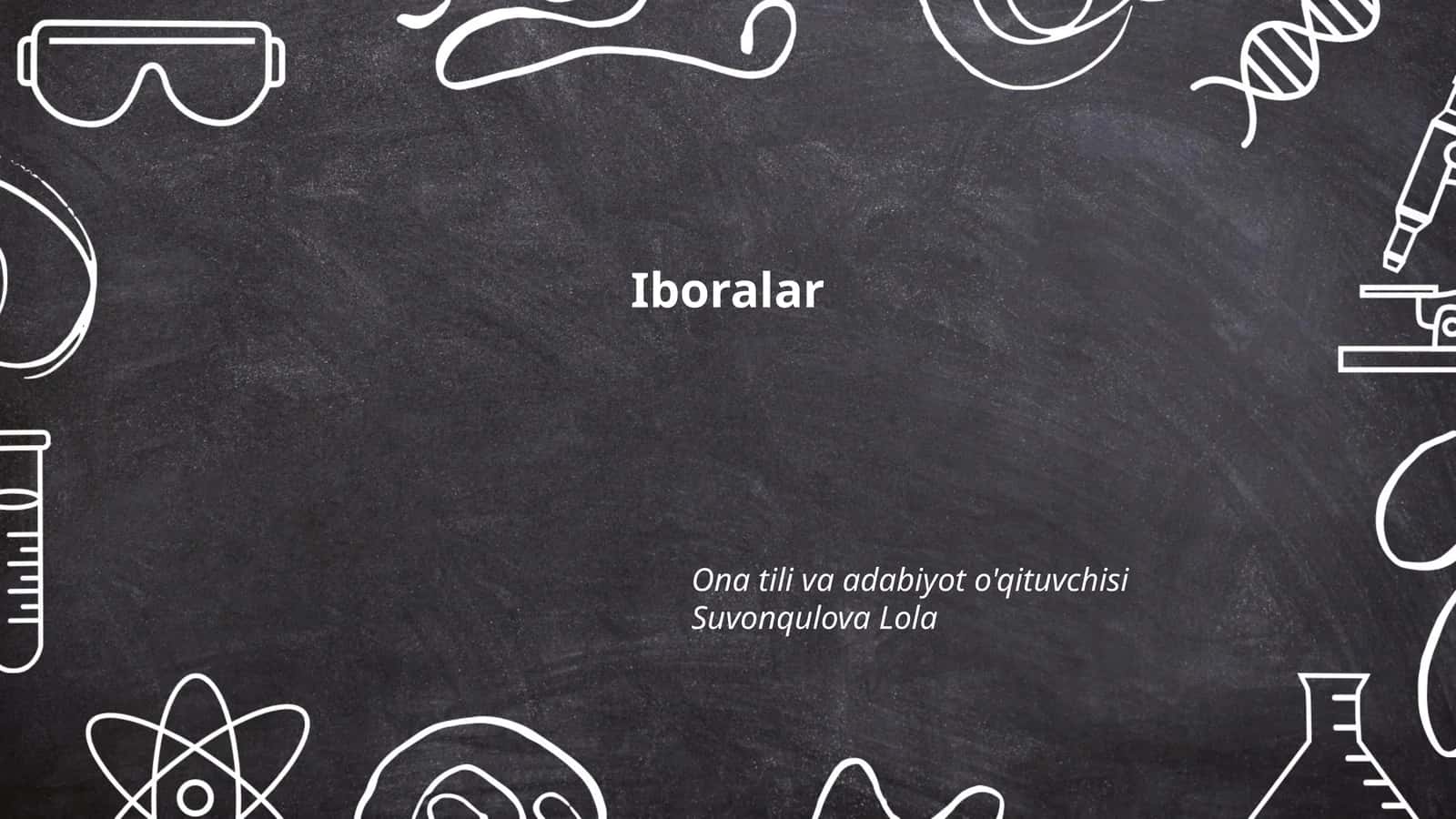 Iboralar 1
