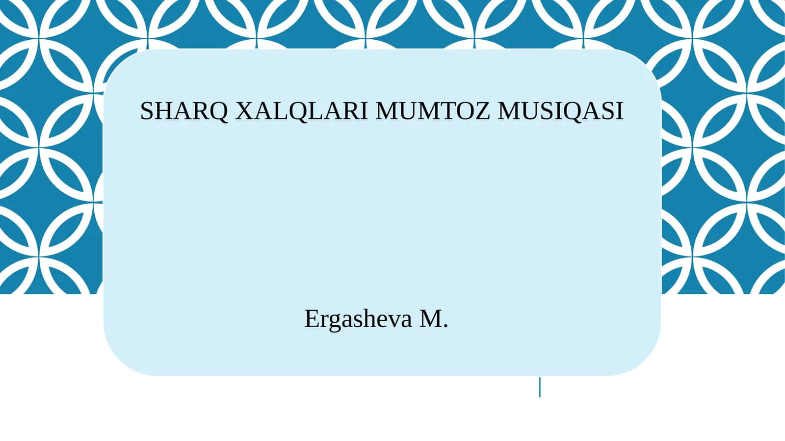 XITOY XALQ MUMTOZ MUSIQASI 1