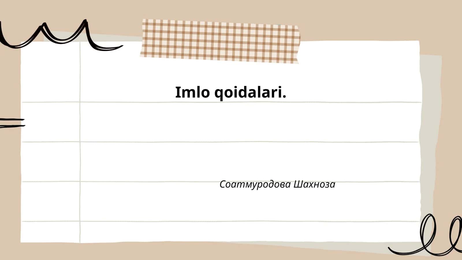 Orfoepiya va orfografiya asoslari 1
