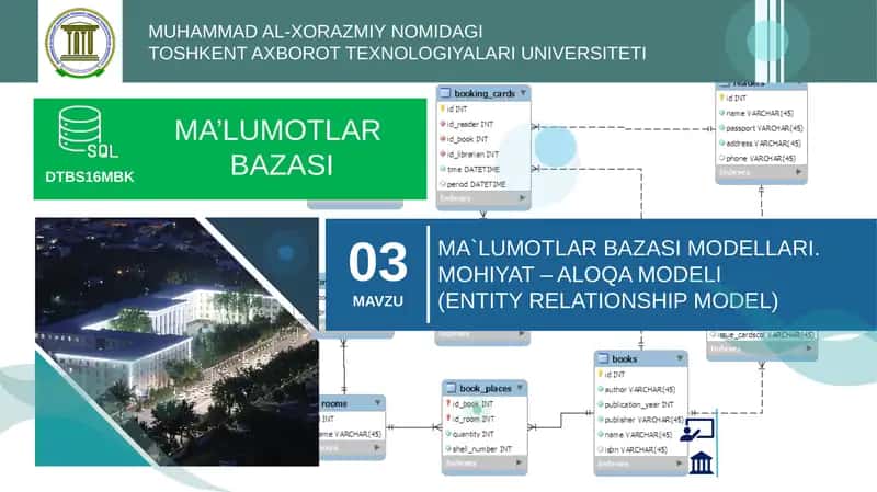 MOHIYAT - ALOQA MODELI 1