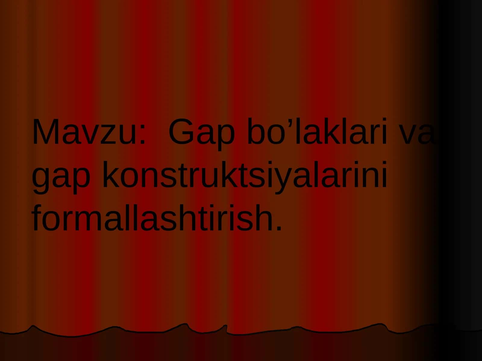 Grammatika Nazariyasi 1