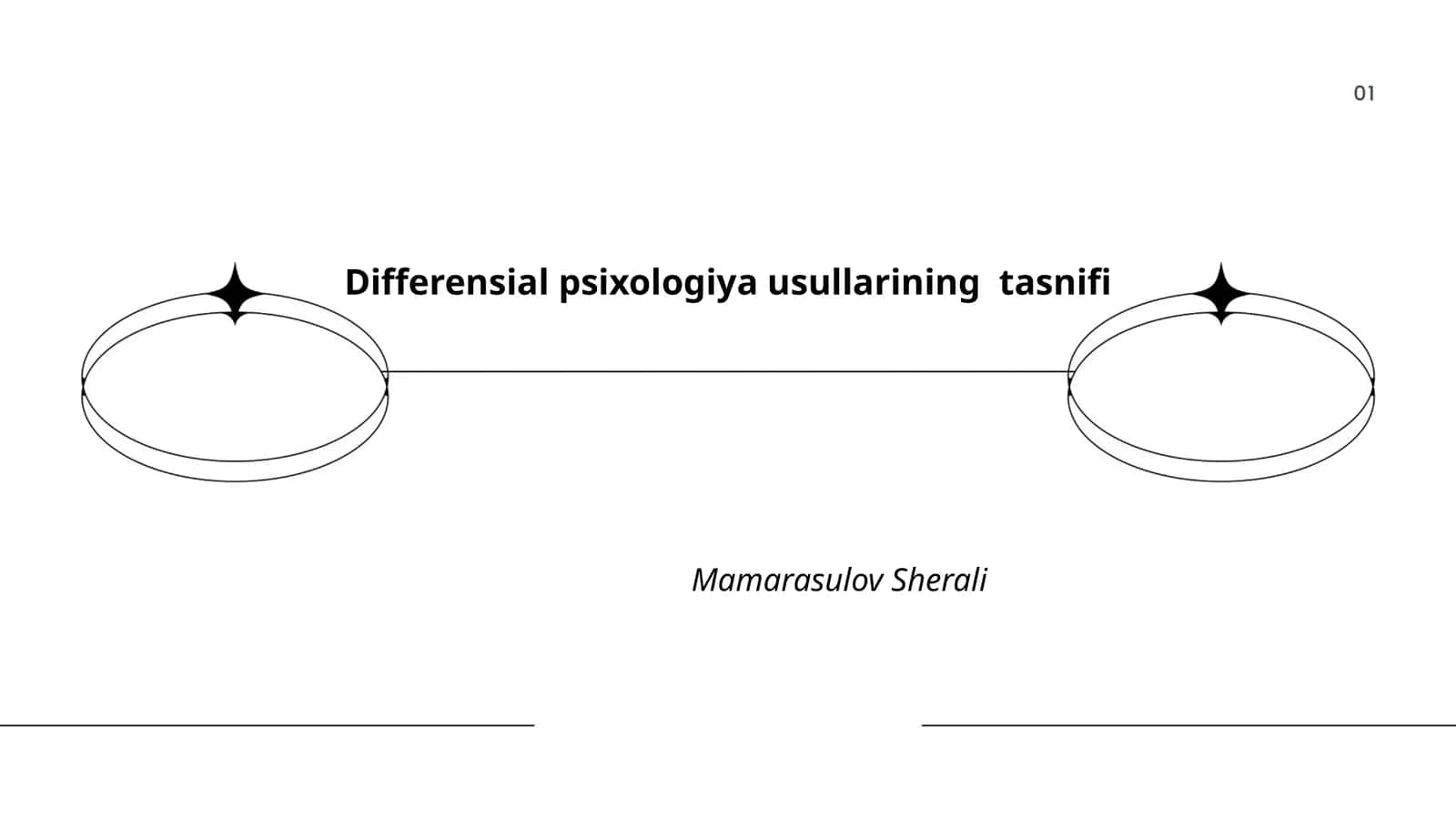 Differensial psixologiya usullarining tasnifi 1