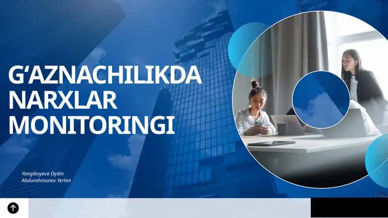 G'aznachilikda Narxlar monitoringgi 1