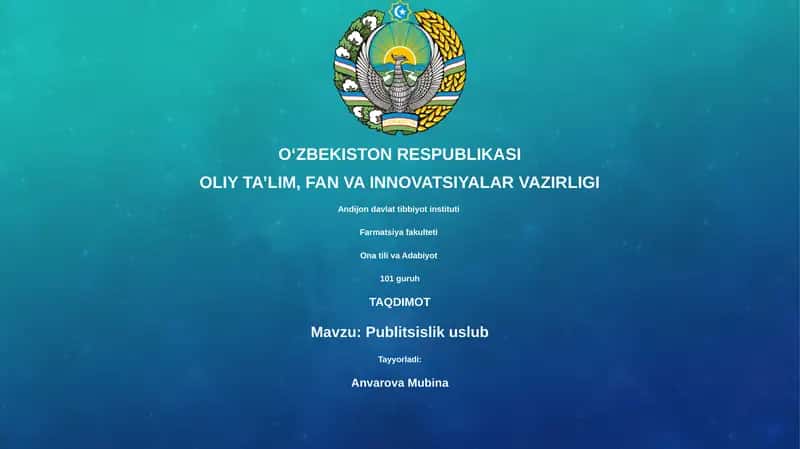 Publitsislik uslub 1