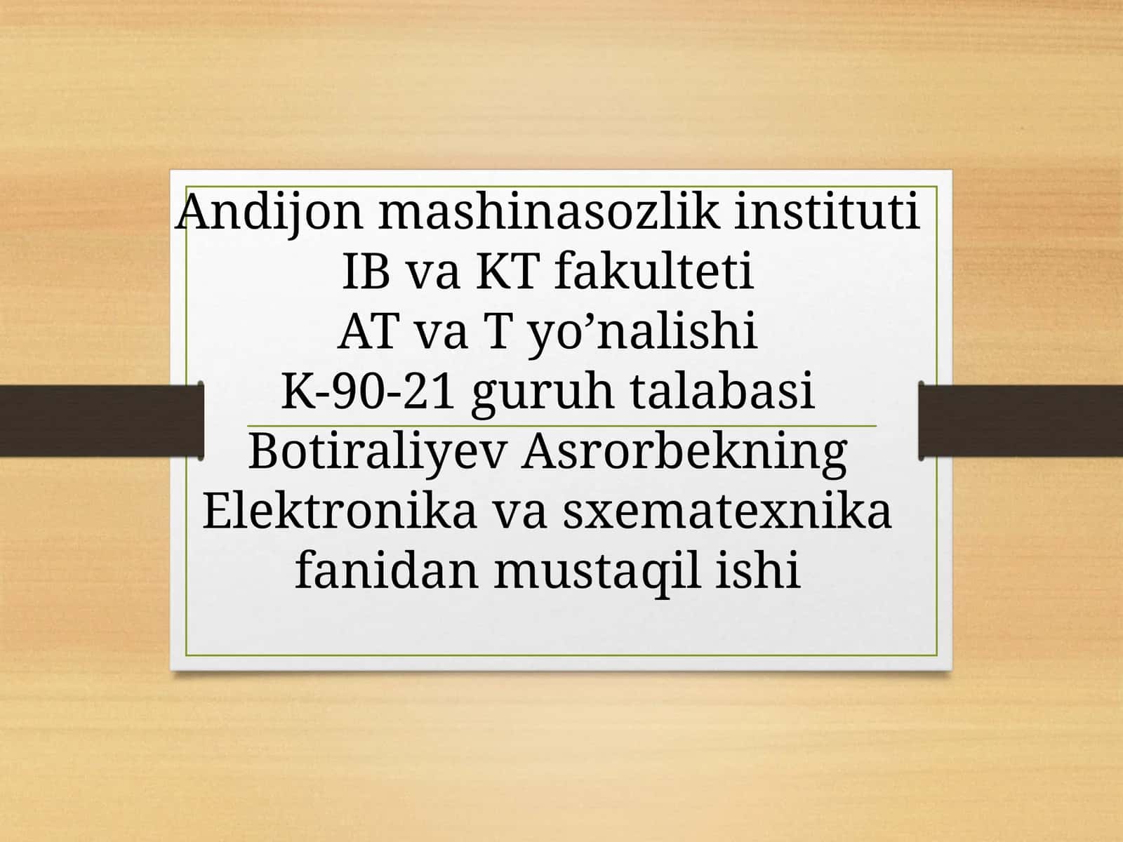 Pastchastotalito’g’irlovchidiodlar 1