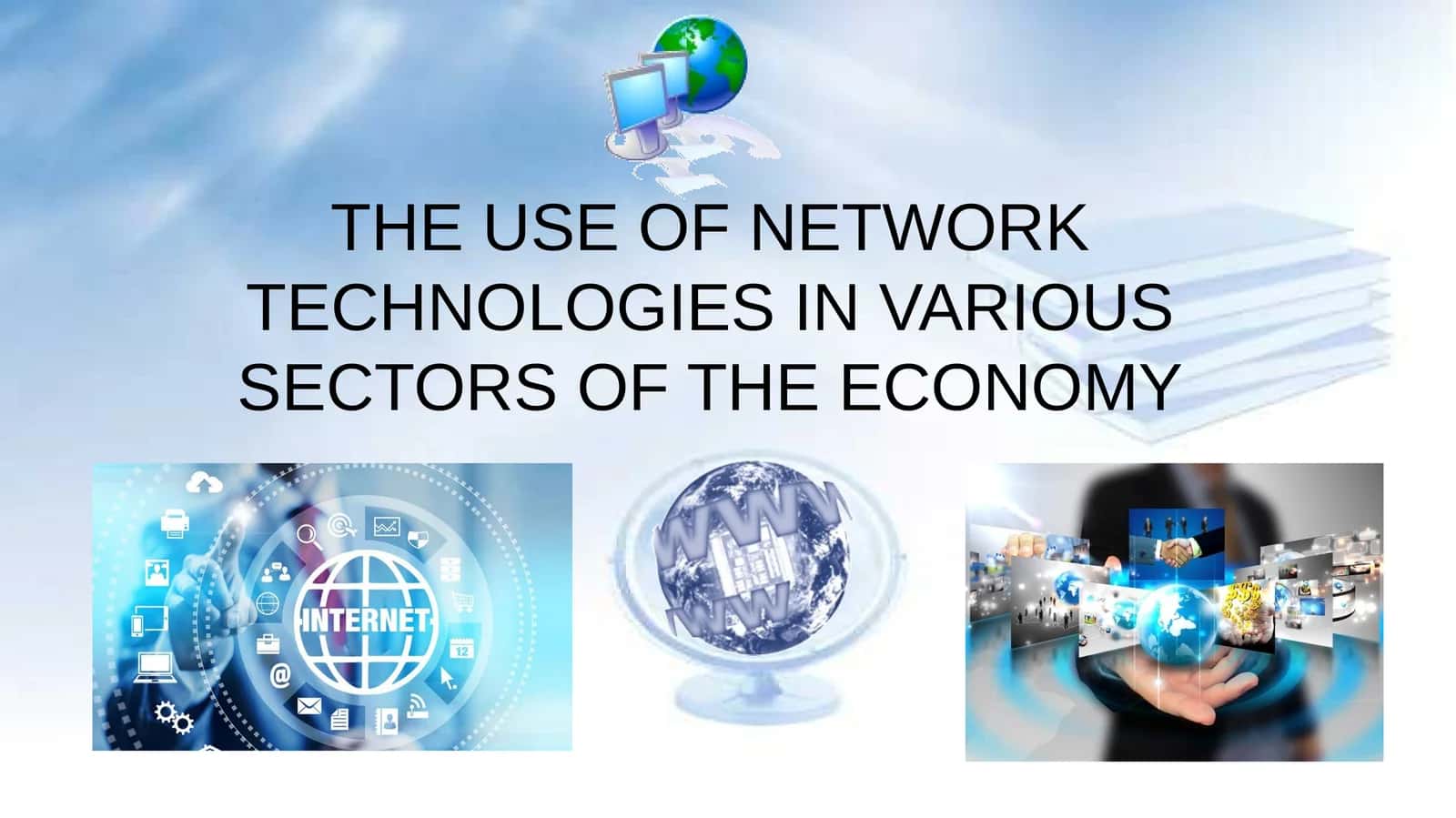 NETWORK TECHNOLOGIES IN ECONOMY 1