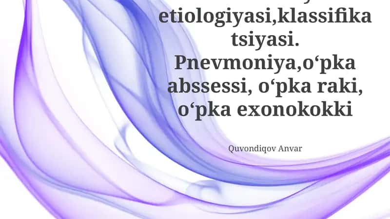 O'pka Ekxinokokkozi 1