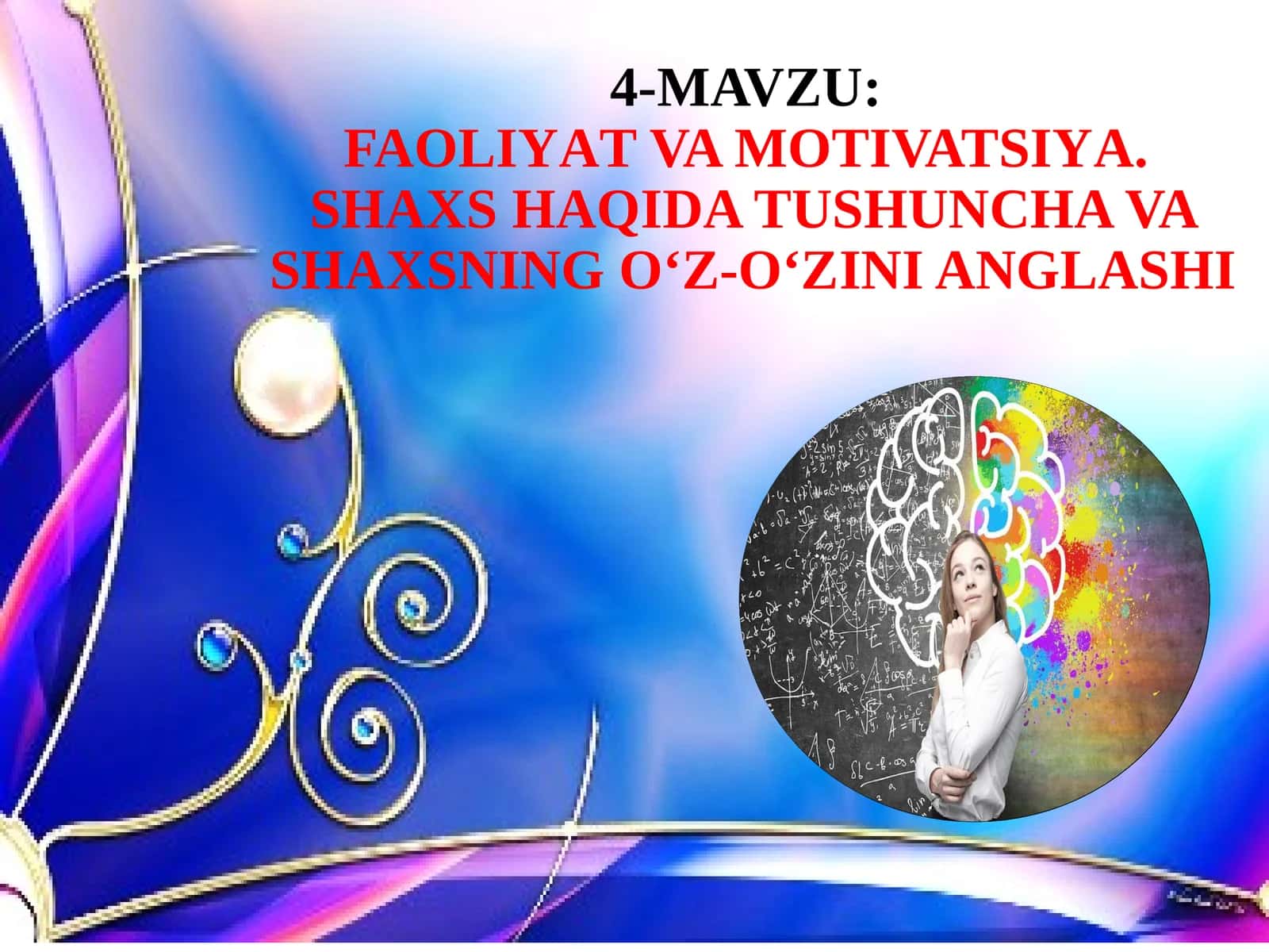 FAOLIYAT VA MOTIVATSIYA 1