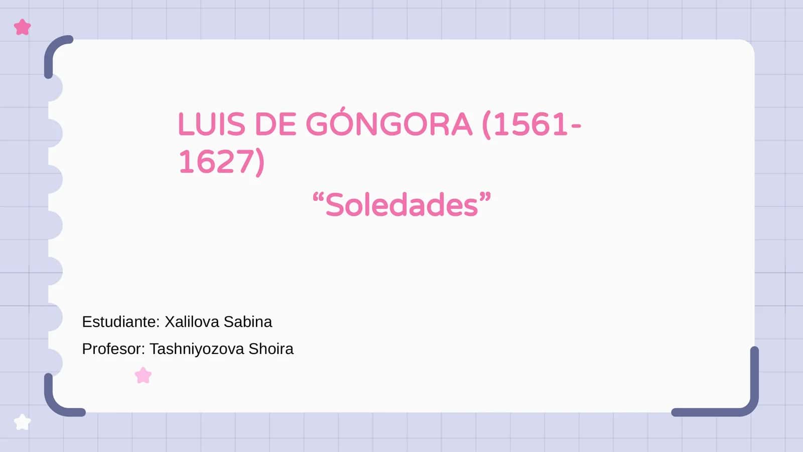 Soledades 1