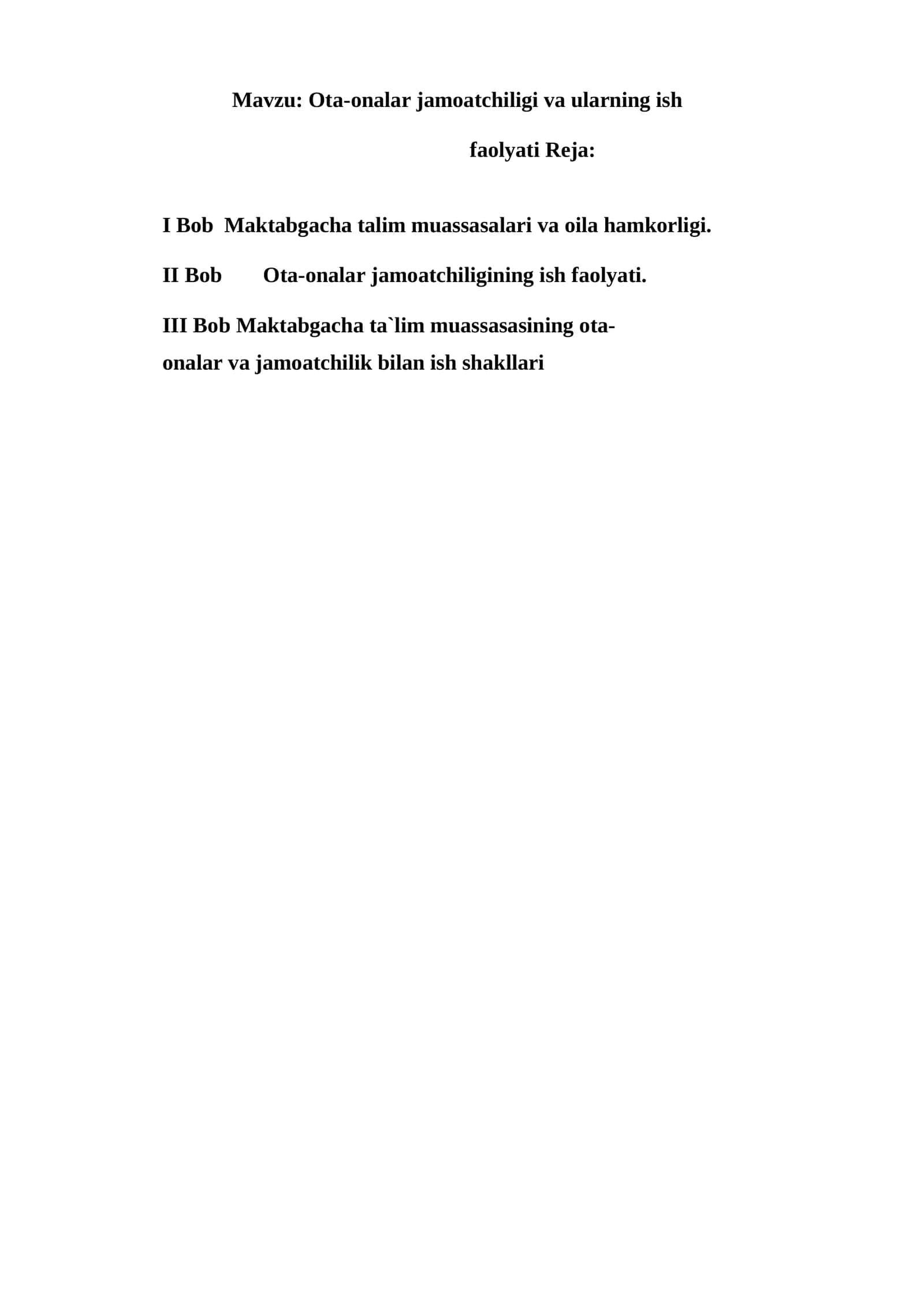 Ota-onalar jamoatchiligi va ularning ish faolyati 1