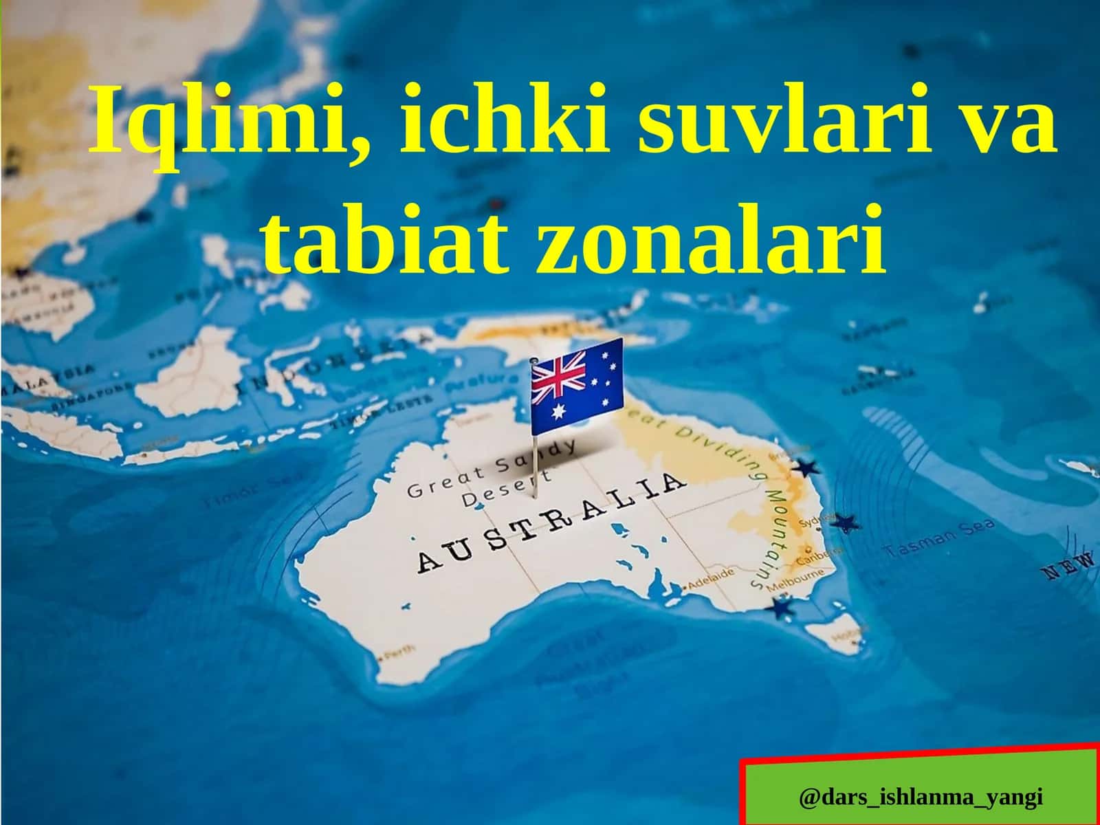 Iqlimi, ichki suvlari va tabiat zonalari 1
