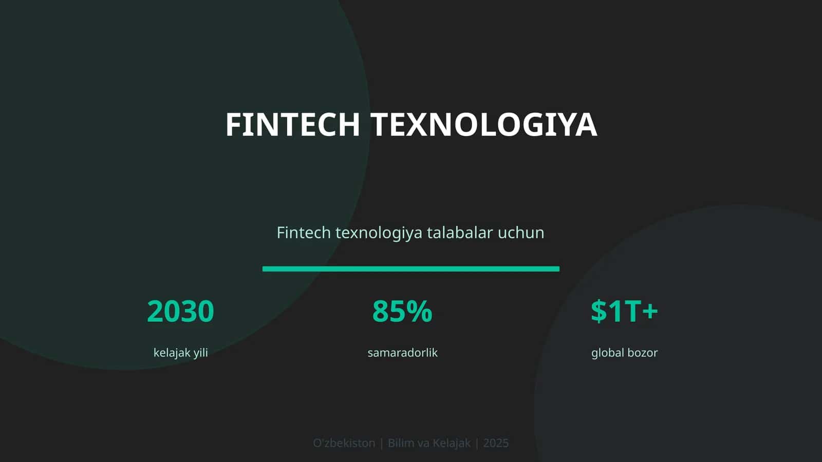 Fintech texnologiya 1
