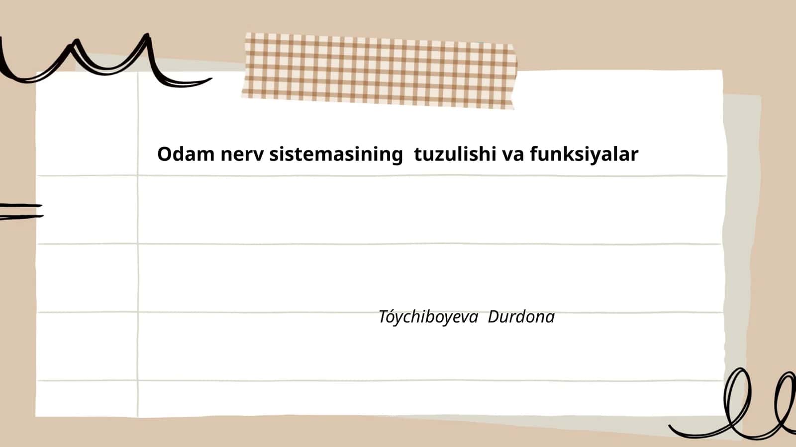 Neyronlar strukturası 1