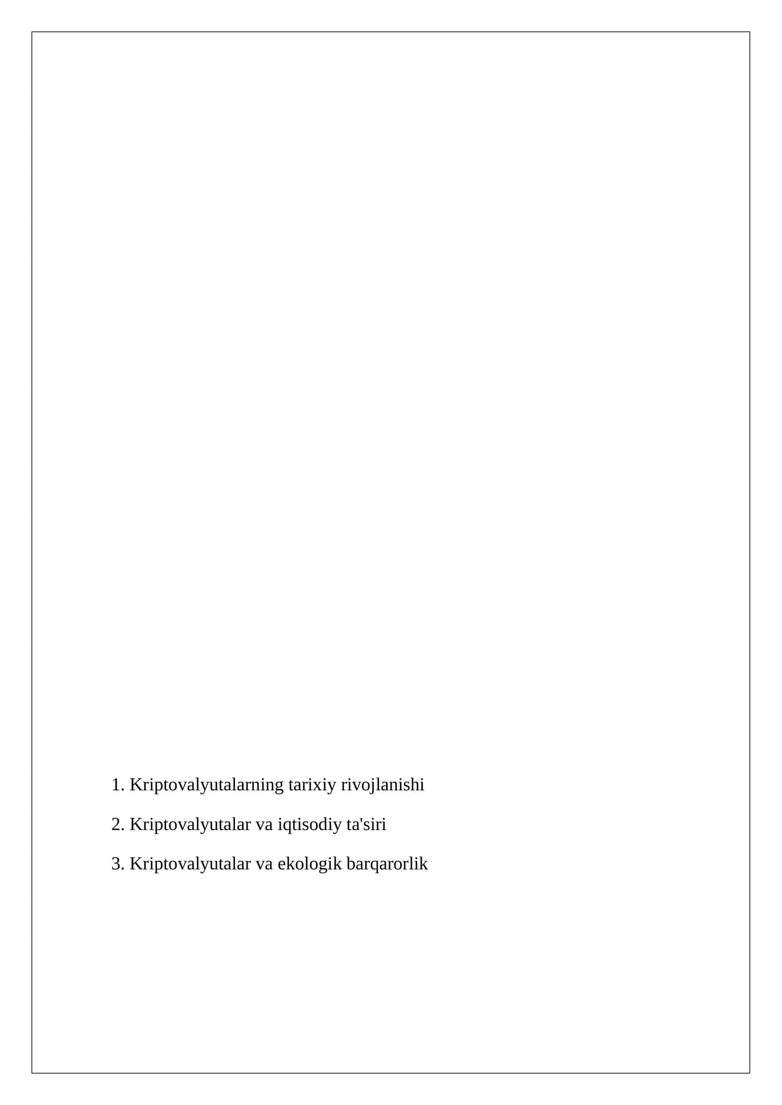 Kriptovalyutalarning tarixiy rivojlanishi 1