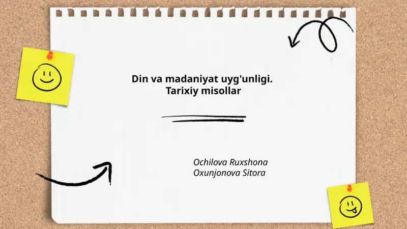 Islom dinining o‘zbek madaniyatiga tarixiy ta’siri 1