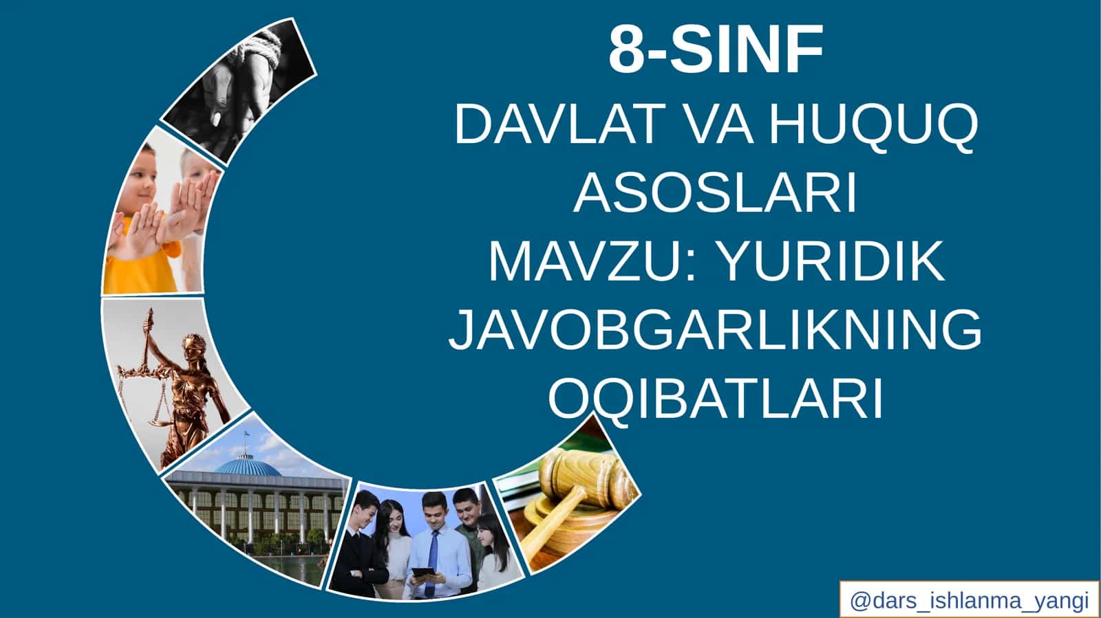 DAVLAT VA HUQUQ ASOSLARI 1