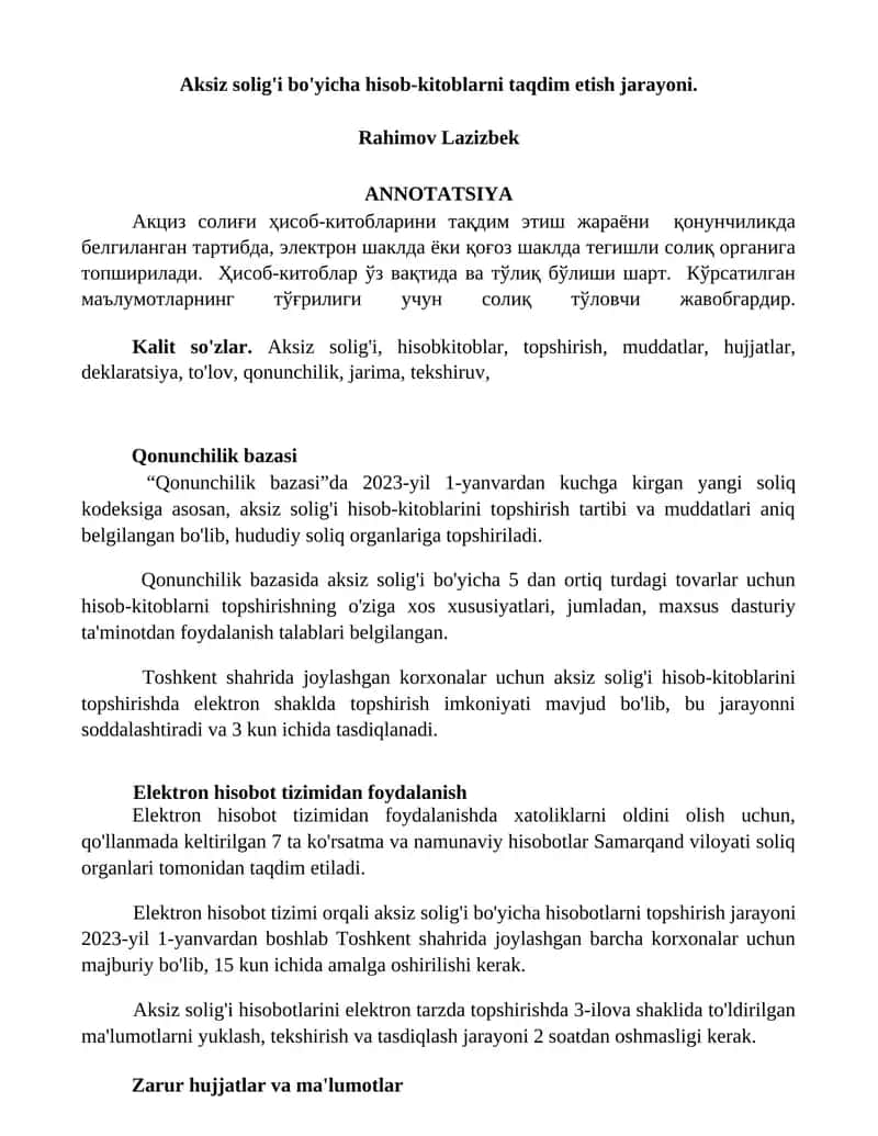 Qonunchilik bazasi 1