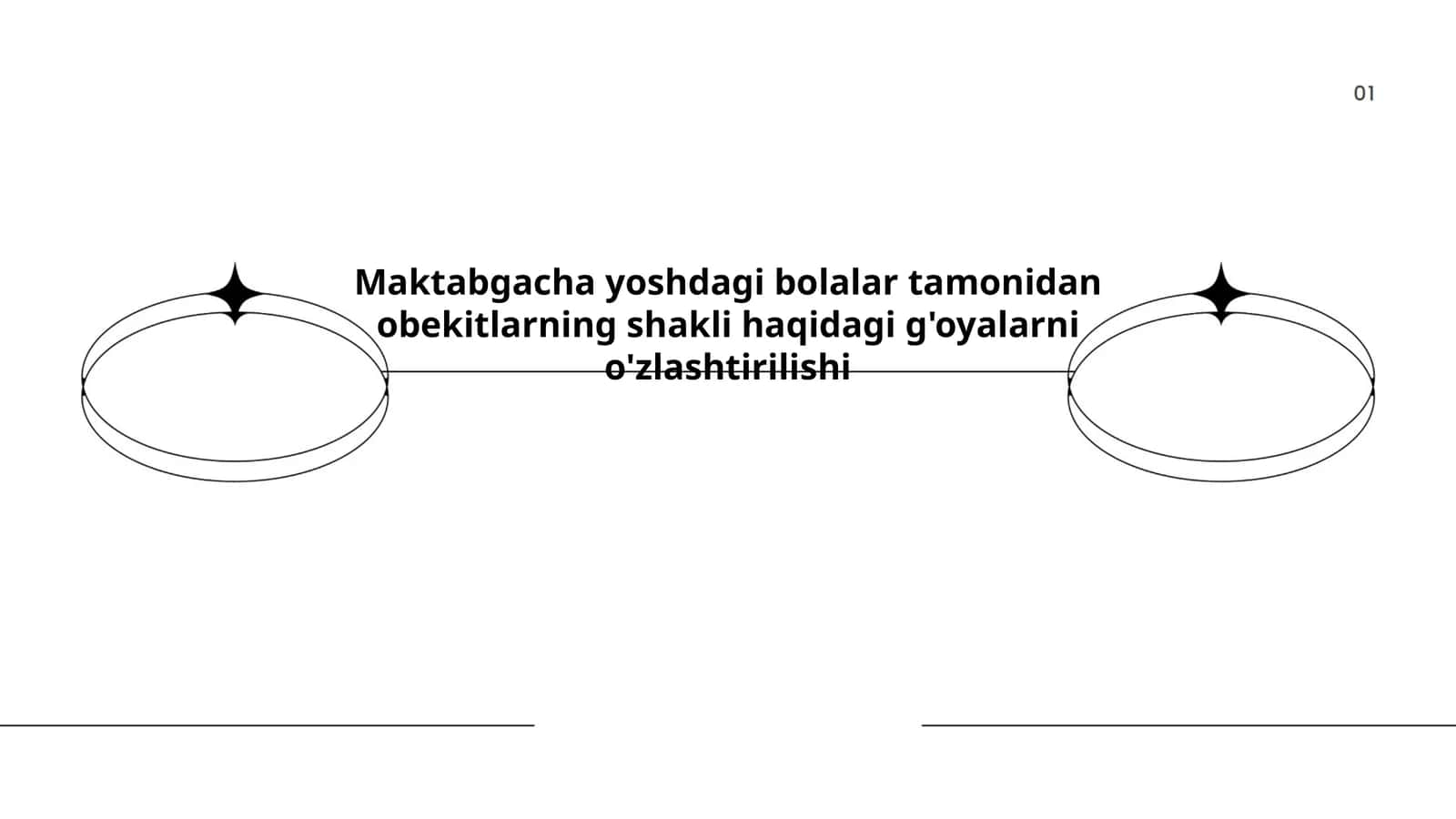 Ob'ektlarning shakli tushunchasi 1