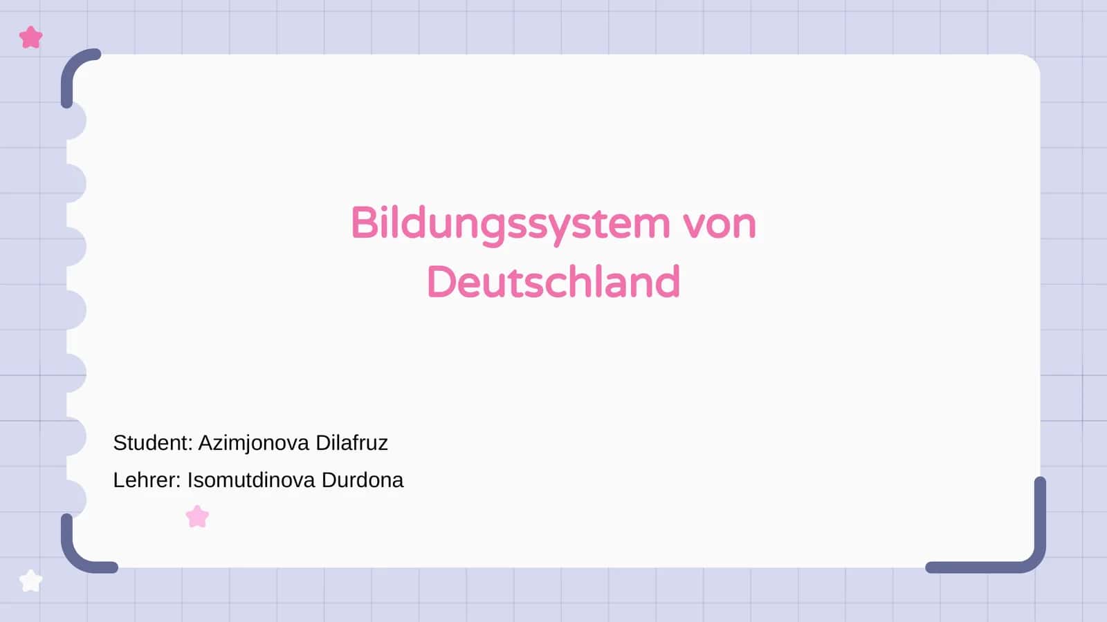 Bildungssystem von Deutschland 1