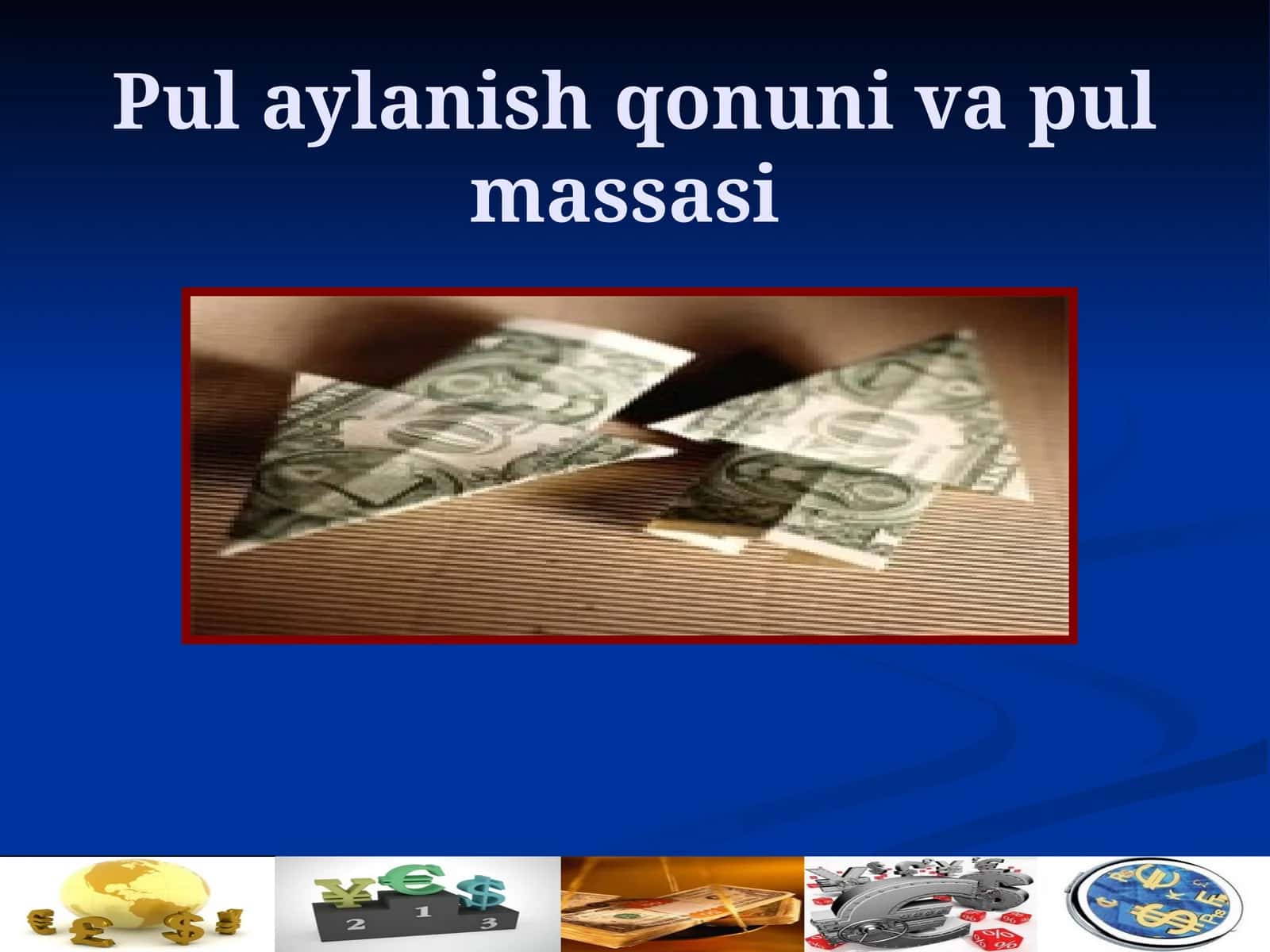 Pulningmоhiyativa va vazifalari 1