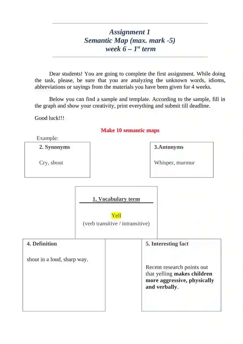 Assignment 1
