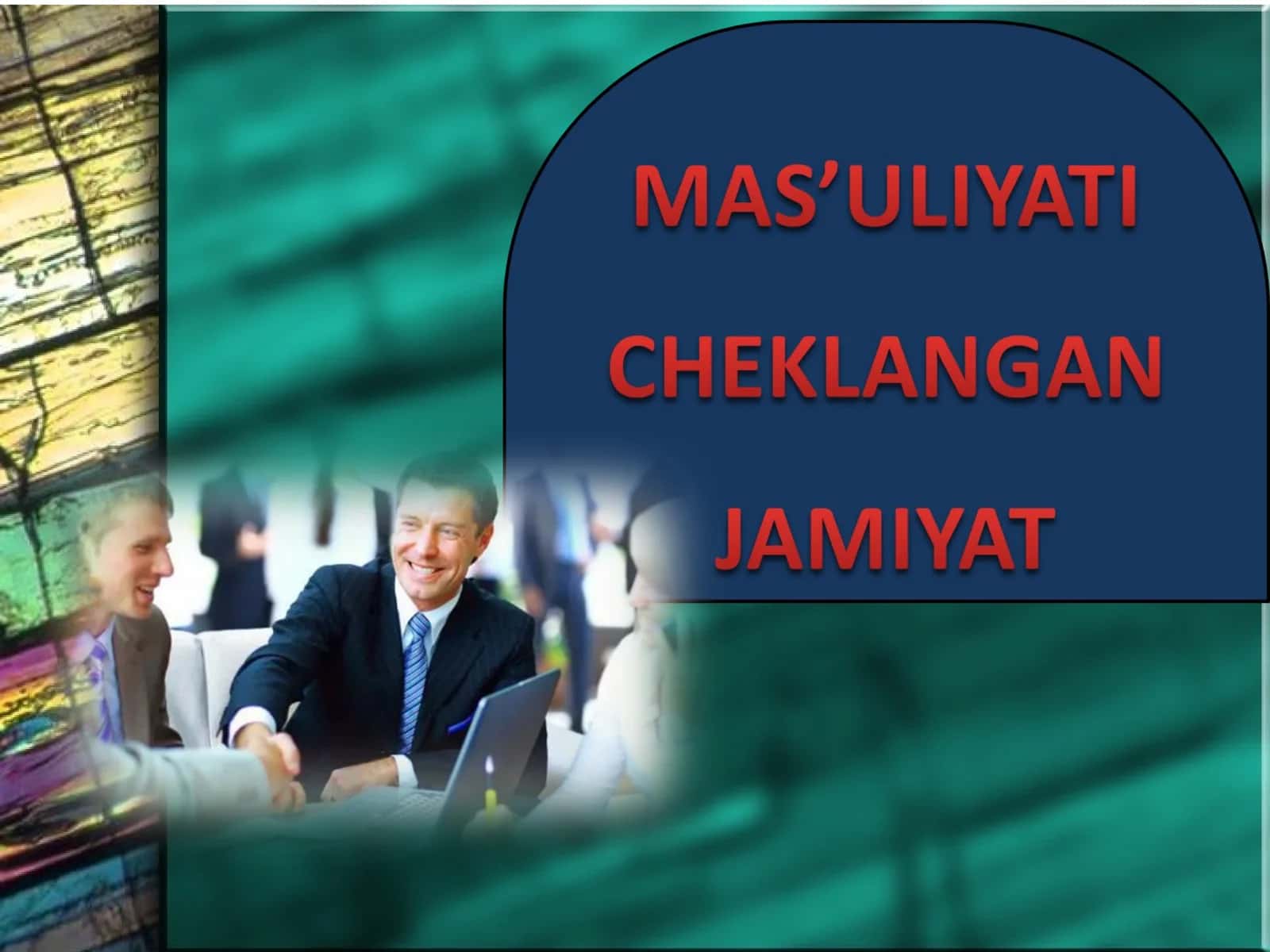 Mas’uliyati Cheklangan Jamiyat 1
