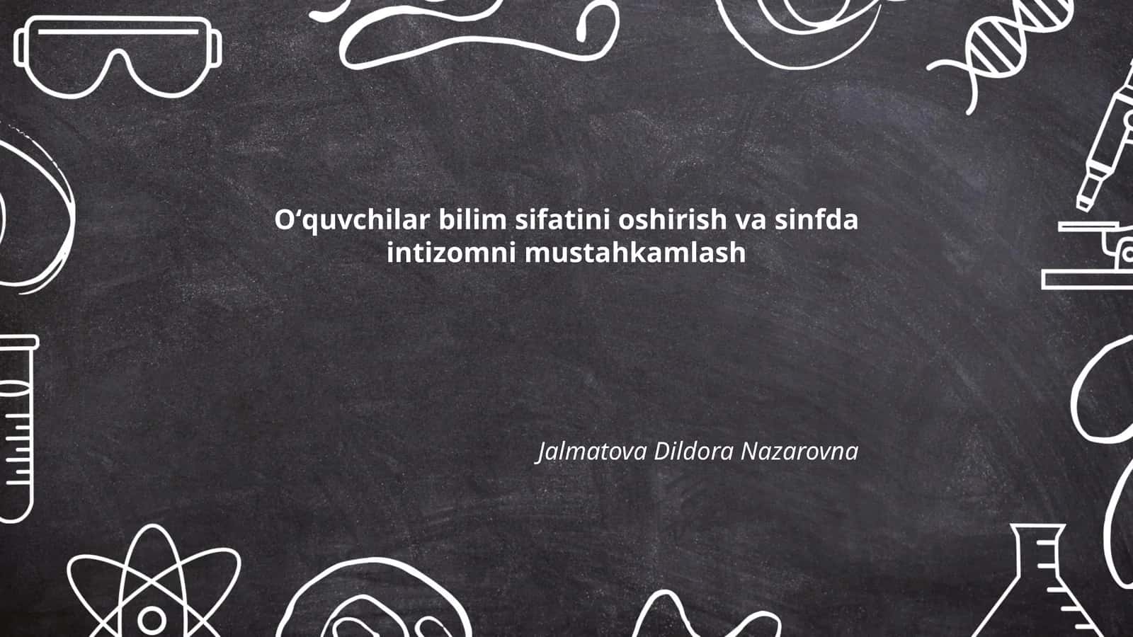 Ta'lim metodlarini yangilash 1