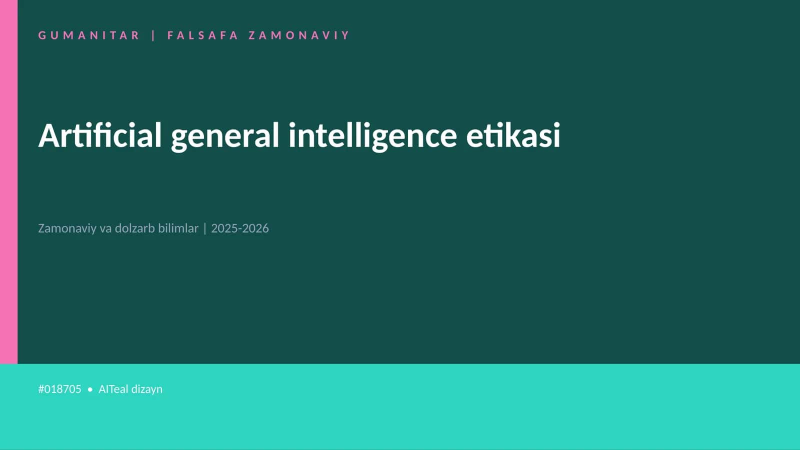 Artificial general intelligence etikasi 1
