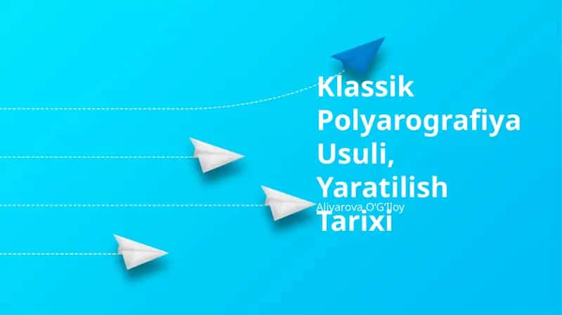 Klassik Polyarografiya Usuli, Yaratilish Tarixi 1