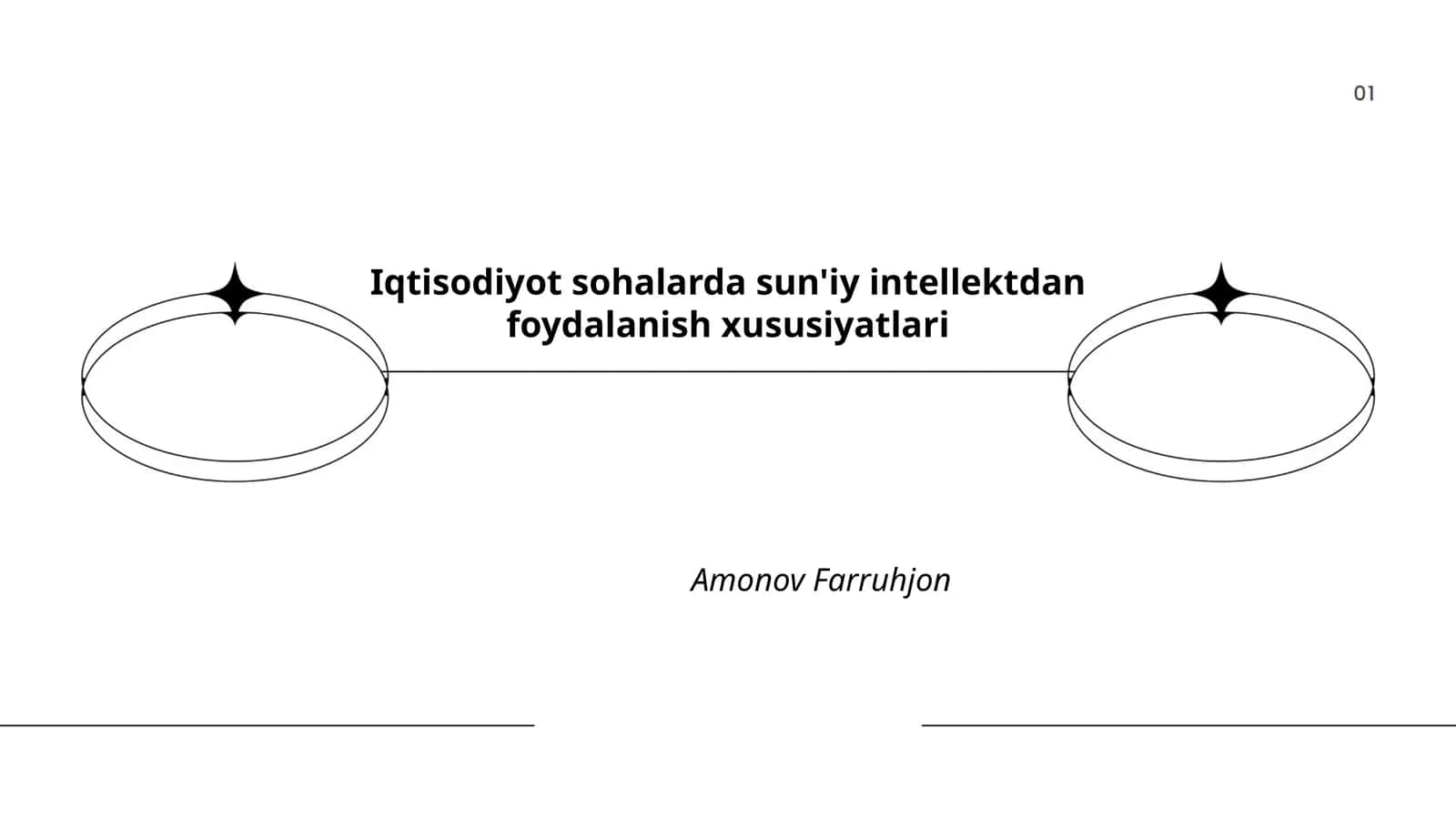Sun'iy intellektdan foydalanish xususiyatlari 1