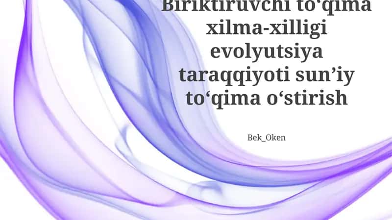 Bog'lovchi to'qima tasnifi va xossalari 1