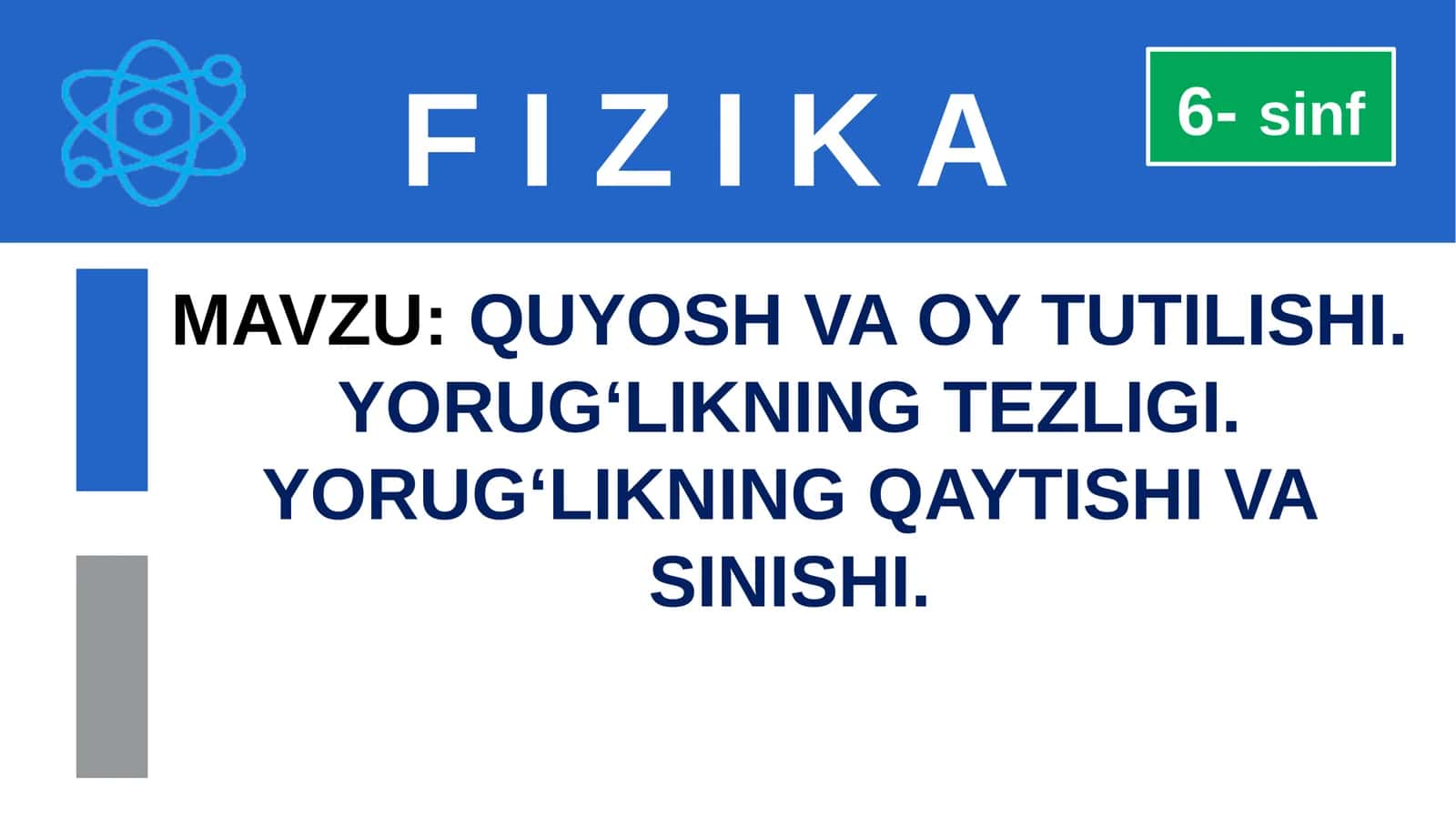 F I Z I K A 1