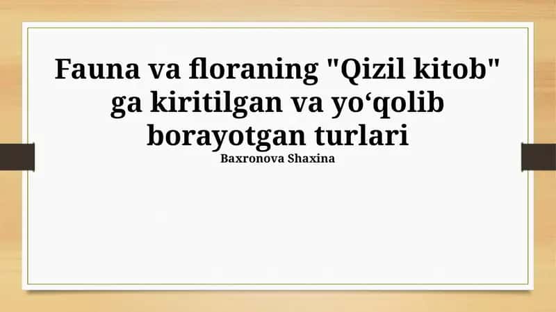 Qizil Kitob 1